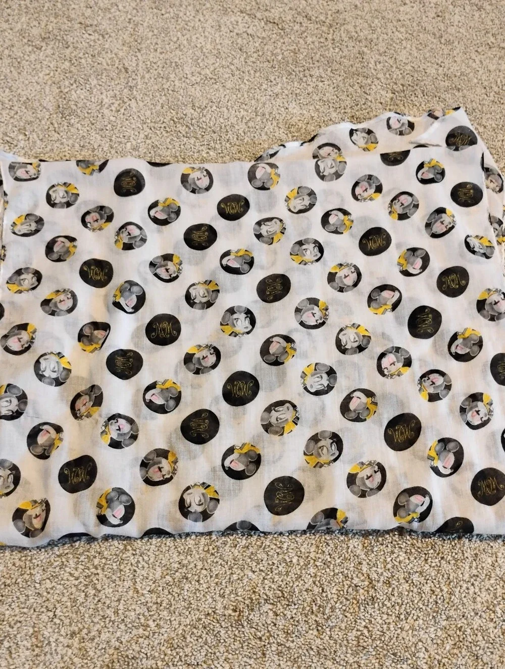 Minnie Mouse Signature Disney Store Scarf MM Boutique